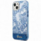 Kryt Guess IML Electro Cam TDJ na Apple iPhone 14 Plus Modrý