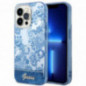 Kryt Guess IML Electro Cam TDJ na Apple iPhone 14 Pro Max Modrý