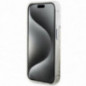 Kryt Guess Liquid Glitter Gold Stripes na Apple iPhone 15 Pro Max Transparentný