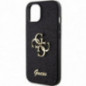 Kryt Guess Fixed Glitter Big 4G na Apple iPhone 15 Plus Čierny