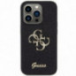 Kryt Guess Fixed Glitter Big 4G na Apple iPhone 15 Pro Čierny