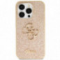 Kryt Guess Fixed Glitter Big 4G na Apple iPhone 14 Pro Max Zlatý