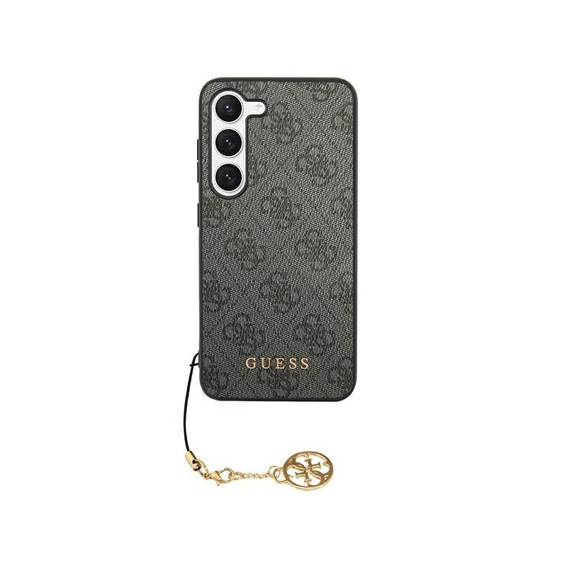 Kryt Guess 4G Charm na Samsung Galaxy S24 PLUS Čierny Kryt Guess 4G Charm na Samsung Galaxy S24 PLUS Čierny