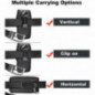 Univerzálne puzdro, Vertikálne puzdro Vertical Belt Holster OXFORD na Samsung Galaxy A41 Čierny