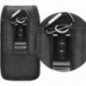 Univerzálne puzdro, Vertikálne puzdro Vertical Belt Holster OXFORD na Apple iPhone 12 mini Čierny