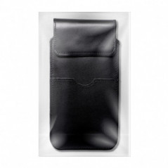 Univerzálne puzdro, Puzdro na opasok ROYAL - Leather universal flap pocket na XIAOMI Redmi Note 10 Čierny
