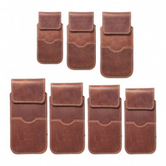 Univerzálne puzdro, Puzdro na opasok ROYAL - Leather universal flap pocket na XIAOMI Redmi Note 10 Hnedý