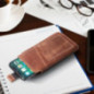 Univerzálne puzdro, Puzdro na opasok ROYAL - Leather universal flap pocket na Samsung Galaxy A12 Hnedý