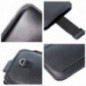 Univerzálne puzdro, Puzdro na opasok ROYAL - Leather universal flap pocket na Samsung Galaxy S21 Ultra 5G Čierny