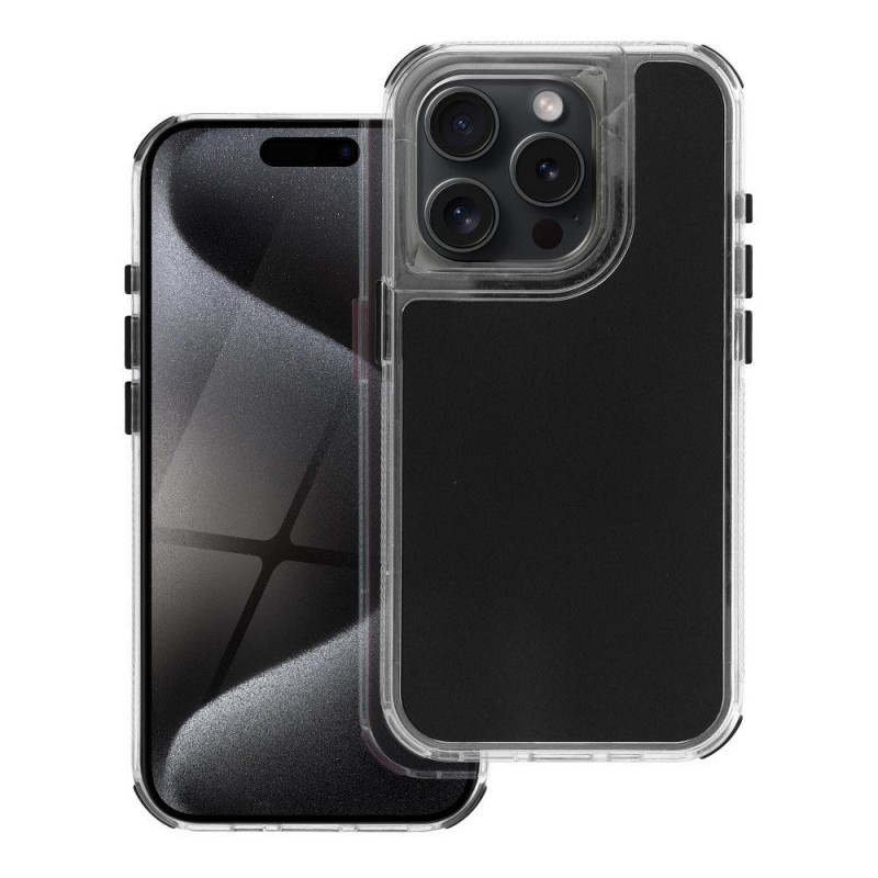 Kryt MATRIX na Apple iPhone 16 Plus Čierny