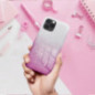Kryt Shining na Apple iPhone 16 Pro Max Prehľadný a ružový