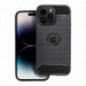 Kryt Carbon na Apple iPhone 16 Plus Elegant  Čierny