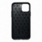 Kryt Carbon na Apple iPhone 16 Plus Elegant  Čierny