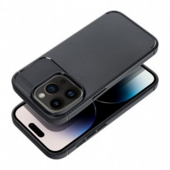 Kryt Carbon premium na Apple iPhone 16 Pro Max Elegant Čierny