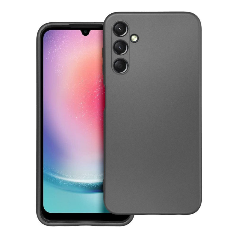 Kryt Metallic na Samsung Galaxy A25 5G Šedý Kryt Metallic na Samsung Galaxy A25 5G Šedý