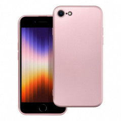 Kryt Metallic na Apple iPhone SE 2022 5G Ružový