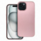 Kryt Metallic na Apple iPhone 15 Ružový Kryt Metallic na Apple iPhone 15 Ružový