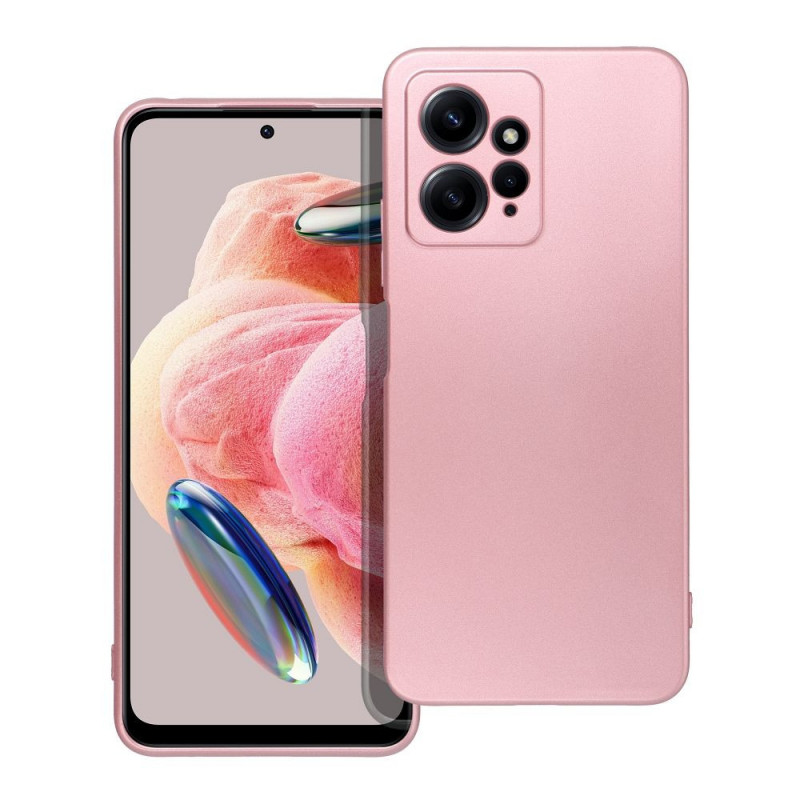 Kryt Metallic na XIAOMI Redmi Note 12 4G Ružový Kryt Metallic na XIAOMI Redmi Note 12 4G Ružový