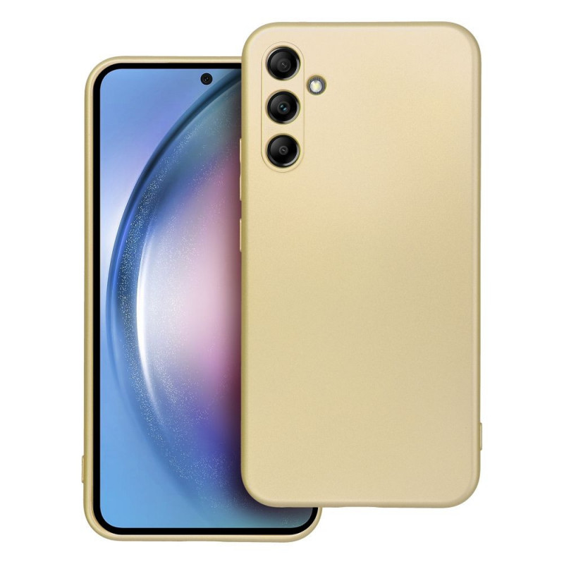 Kryt Metallic na Samsung Galaxy A34 Zlatý Kryt Metallic na Samsung Galaxy A34 Zlatý