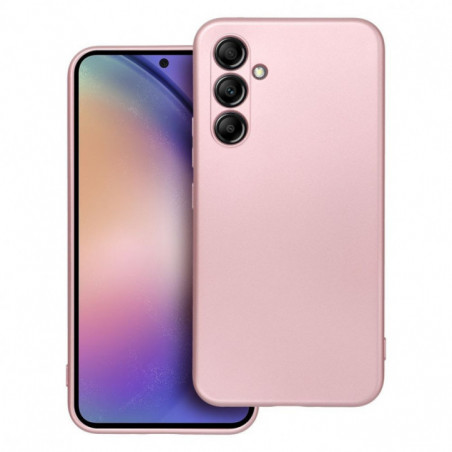 Kryt Metallic na Samsung Galaxy A54 Ružový