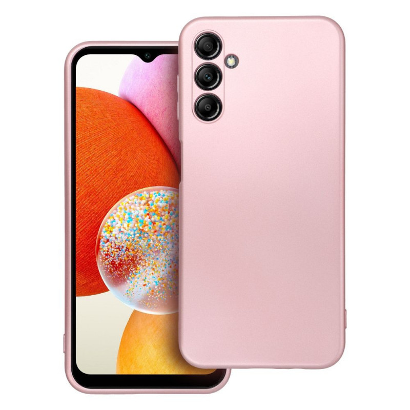 Kryt Metallic na Samsung Galaxy A14 LTE Ružový Kryt Metallic na Samsung Galaxy A14 LTE Ružový