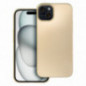 Kryt Metallic na Apple iPhone 15 Plus Zlatý Kryt Metallic na Apple iPhone 15 Plus Zlatý