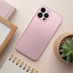 Kryt Metallic na Apple iPhone 14 Ružový