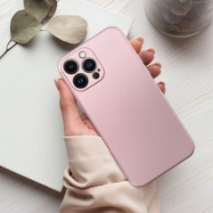 Kryt Metallic na Apple iPhone 14 Ružový