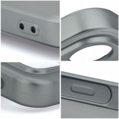 Kryt Metallic na Apple iPhone 14 Pro Šedý
