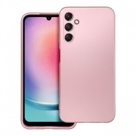 Kryt Metallic na Samsung Galaxy A25 5G Ružový