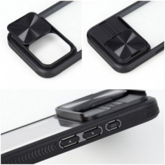 Kryt Slider na Apple iPhone 16 Pro Max Čierny
