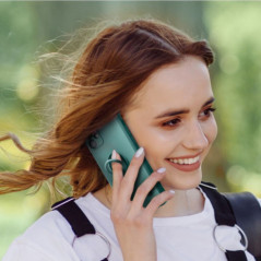 Kryt Silicone ring na Apple iPhone 16 Pro Max Zelený