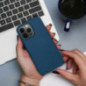 Kryt Silicone na Apple iPhone 16 Pro Max Elegant  Modrý