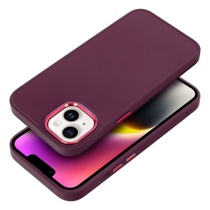 Kryt FRAME na Apple iPhone 16 Plus Elegant  Fialový (Purple)