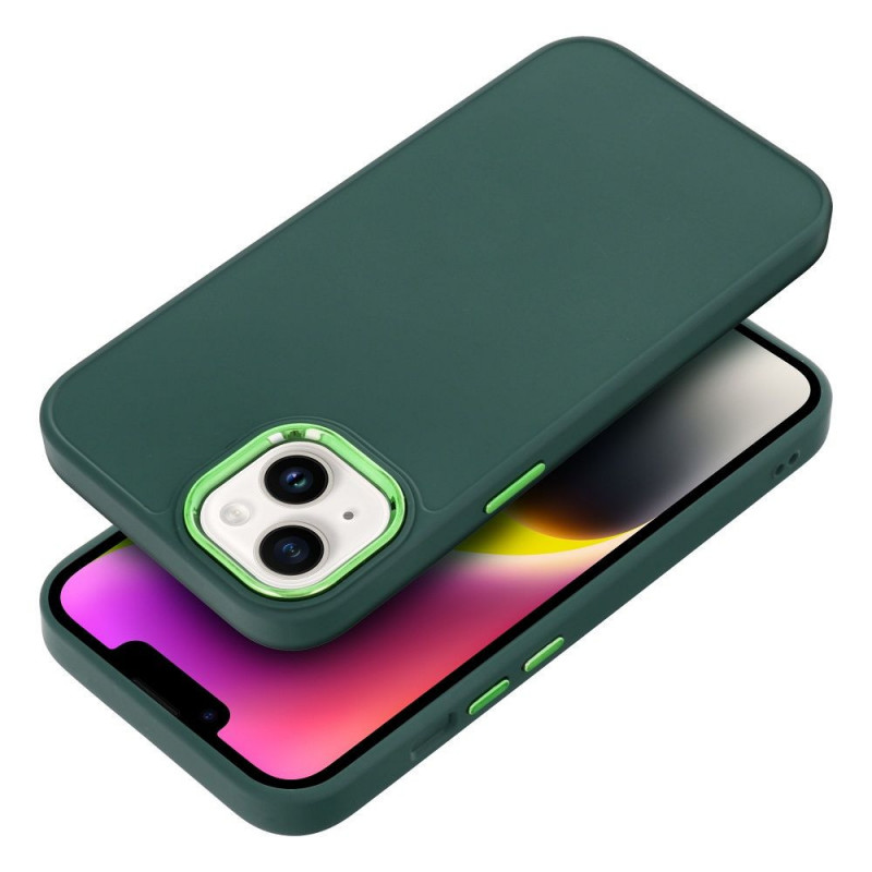 Kryt FRAME na Apple iPhone 16 Plus Elegant  Zelený