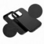 Kryt Leather Mag Cover na Apple iPhone 16 Pro Max Elegant  MagSAFE  Čierny