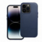 Kryt Leather Mag Cover na Apple iPhone 16 Plus Elegant  MagSAFE  Indigový modrý
