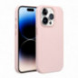 Kryt Leather Mag Cover na Apple iPhone 16 Pro Elegant  MagSAFE  Pieskovo ružový