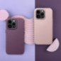 Kryt Leather Mag Cover na Apple iPhone 16 Plus Elegant  MagSAFE  Tmavo fialový (violet)