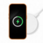 Kryt Leather Mag Cover na Apple iPhone 16 Pro Max Elegant  MagSAFE  Oranžový