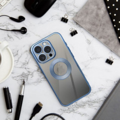 Kryt Glam na Apple iPhone 12 Modrý