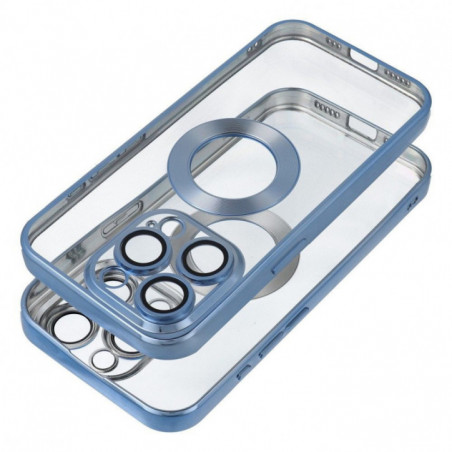 Kryt Glam na Apple iPhone 14 Modrý