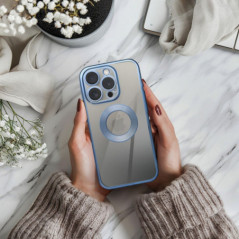 Kryt Glam na Apple iPhone 15 Pro Max Modrý
