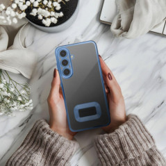Kryt Glam na Samsung Galaxy A34 Modrý
