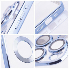 Kryt Glam na Apple iPhone 16 Plus Modrý