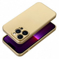 Kryt Metallic na Apple iPhone 12 Pro Zlatý