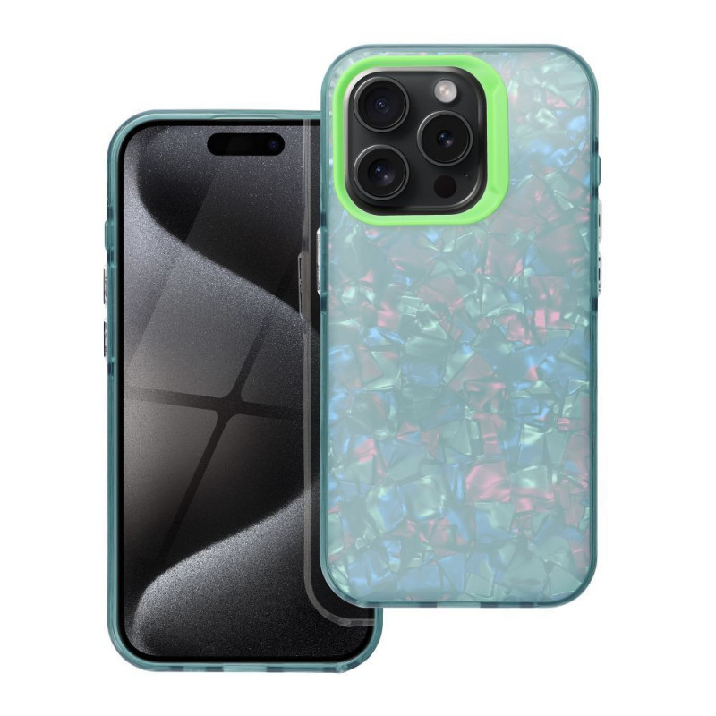 Kryt Tutti Frutti na Apple iPhone 15 Pro Max Zelený Kryt Tutti Frutti na Apple iPhone 15 Pro Max Zelený