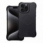 Kryt Silicone Zephyr Mag na Apple iPhone 16 Plus Elegant  MagSAFE  Čierny