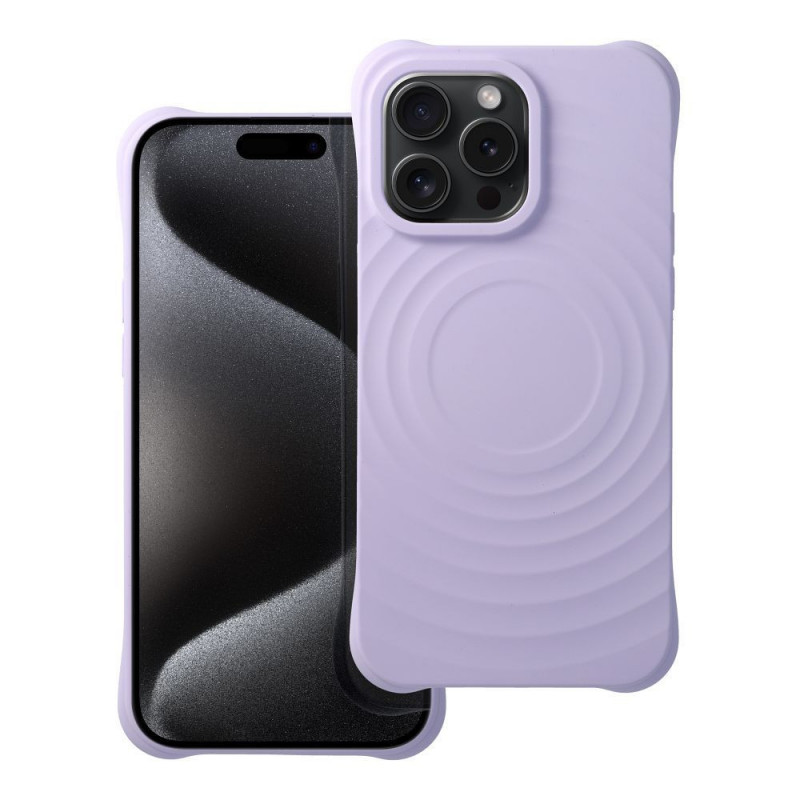 Kryt Silicone Zephyr Mag na Apple iPhone 16 Plus Elegant  MagSAFE  Orgovánová