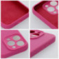 Kryt Silicone 2mm na Apple iPhone 12 Ružový Kryt Silicone 2mm na Apple iPhone 12 Ružový